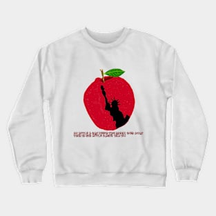 An apple a day keeps the shook ones away Crewneck Sweatshirt